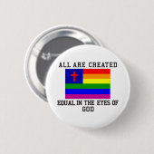 Alle sind geschaffenes Gleichgestelltes Button (Vorne & Hinten)