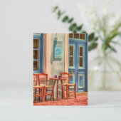 Alle sind gut, griechische Café-Menü-Postkarte Ankündigungspostkarte (Stehend Vorderseite)