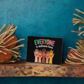 Alle sind hier willkommen fotoplatte (Seite)