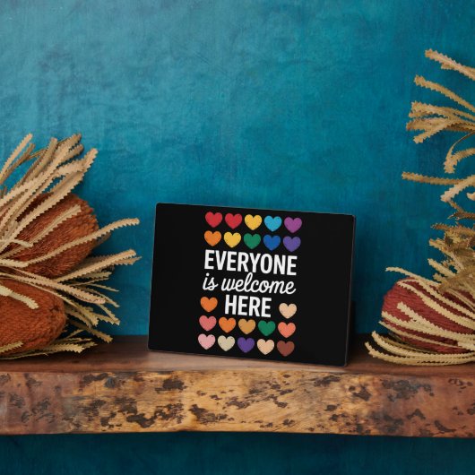 Alle sind hier willkommen. fotoplatte (Seite)