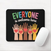 Alle sind hier willkommen mousepad (Mit Mouse)