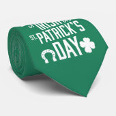 Alle sind irisch auf St Patricks Day Green Krawatt Krawatte (Gerollt)