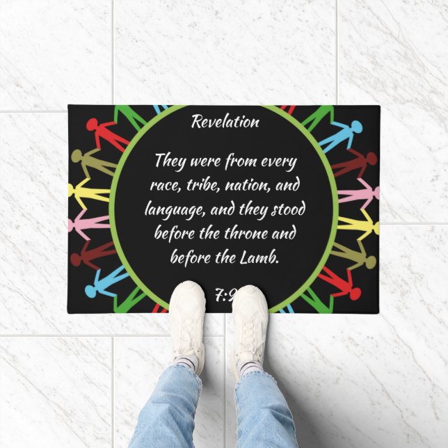 Alle sind vor Ort willkommen Fußmatte (Indoor)