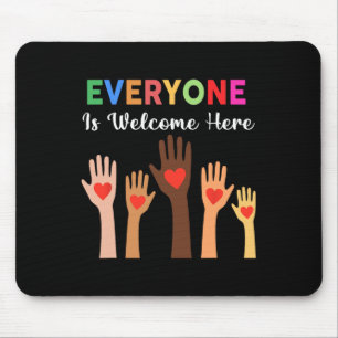 Alle sind willkommen hier Idaho Lehrer 2 Mousepad