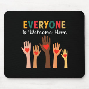 Alle sind willkommen hier Idaho Lehrer 35 Mousepad