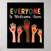 Alle sind willkommen hier Idaho Lehrer 35 Poster (Vorne)