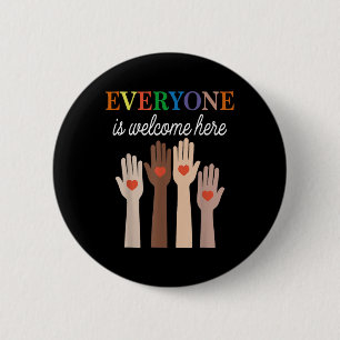 Alle sind willkommen hier Idaho T - Shirt1.png Button
