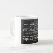 Alle sind wohle Kaffeetasse (Vorderseite Links)