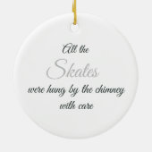 Alle Skate waren Keramik-Ornament Hung Keramik Ornament (Hinten)