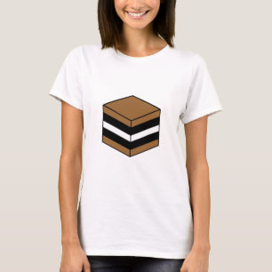 Alle Sorten - braun, weiß und schwarz T-Shirt