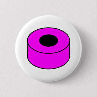 Alle Sorten - Magenta und Schwarz Button