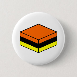 Alle Sorten - orange, schwarz und gelb Button