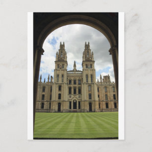 Alle Soule Uni, Oxford Postkarte