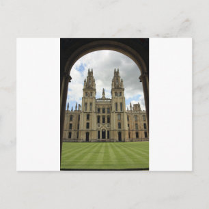 Alle Soule Uni, Oxford Postkarte