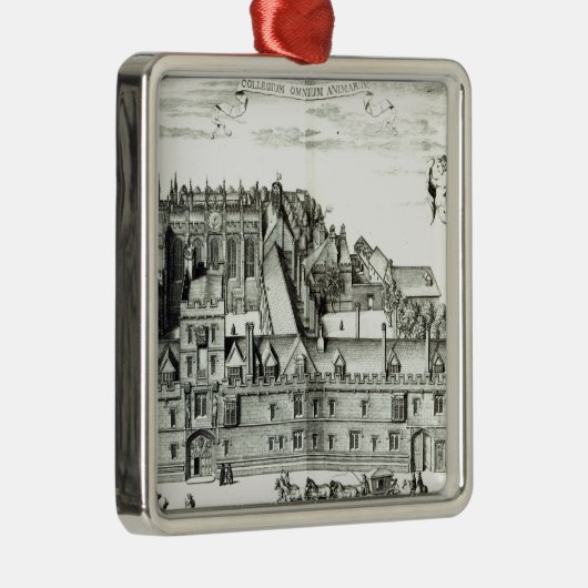 Alle Soule Uni, Oxford-Universität, 1675 Ornament Aus Metall (Rechts)