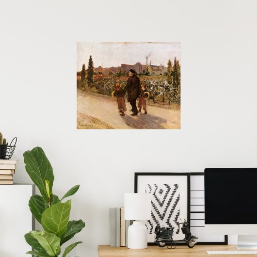 Alle Soule von Jules Bastien-Lepage Poster (Heimbüro)