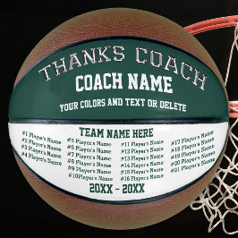 Alle Spieler, Teamfarben auf Basketball-Trainingsg Basketball