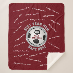 Alle Spielernamen, Trainername auf Fußball-Team-Ma Sherpadecke