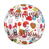 Alle sportlichen Hintergründe Baseball (Vorderseite)