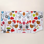 Alle Sportuntergründe Strandtuch (Vorderseite)