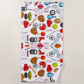 Alle Sportuntergründe Strandtuch (Vorderseite)