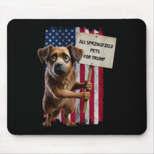 Alle Springfield-Haustiere für Trump, die Hunde fr Mousepad