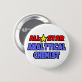 Alle Star Analytical Chemist Button (Vorne & Hinten)