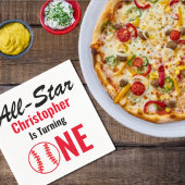 Alle Star Baseball 1. Geburtstag Serviette