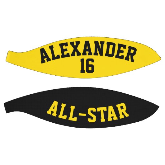 Alle Star Dayglow Gelb und Schwarz Basketball (Panele)