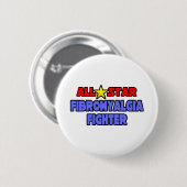 Alle Star Fibromyalgie Kämpfer Button (Vorne & Hinten)