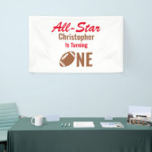 Alle Star Football 1. Geburtstag Banner (Messeveranstaltung)