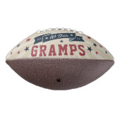 Alle Star Gramps | Foto für kundenspezifische Groß Football (Gedreht 270)