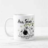 Alle Star Lanes, Skokie, Illinois Kaffeetasse (Links)
