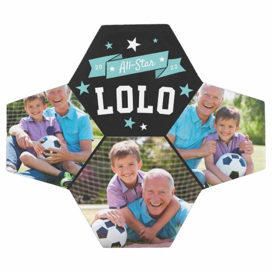 Alle Star Lolo | Foto für kundenspezifische Großge Fußball (Flach)