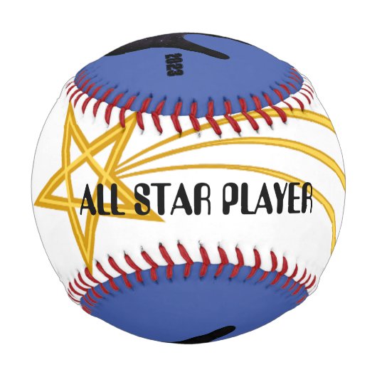 Alle Star Personalisiert Baseball (Rückseite)