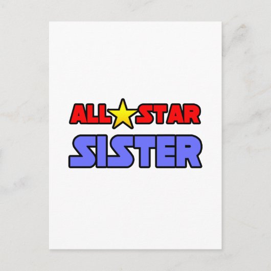 Alle Star Sister Postkarte (Vorderseite)