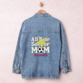 Alle Star Soccer Mama Funny Soccer Mama Jeansjacke (Hangar)