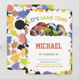 Alle Star Sport Einladungen