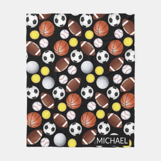 Alle Star Sport Fleecedecke (Vorderseite)