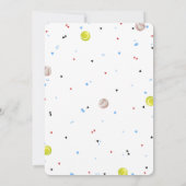 Alle Star Sport Geburtstagseinladungen Einladung (Rückseite)