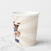 Alle Star Sports Baby Dusche Dekoration Pappbecher (Rückseite)