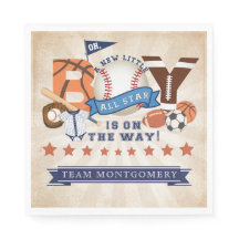 Alle Star Sports Baby Dusche