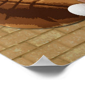 Alle Star Sports Balls mit Brick Wall Schild Plaka (Ecke)