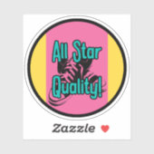 Alle Star-Sticker Aufkleber (Blatt)