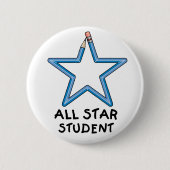 Alle Star Student Button (Vorderseite)