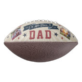 Alle Star Vater Custom Foto Football (Gedreht 270)