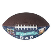 Alle Star Vater Custom Foto Football (Vorderseite)