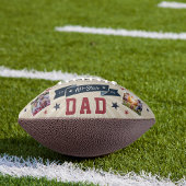Alle Star Vater Custom Foto Football