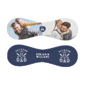 Alle Star Vater Foto Monogram Baseball (Paneele)