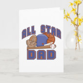 Alle Star Vater SPORTS Karte (Gelbe Blume)